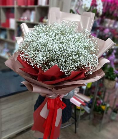 Букет цветов из: Гипсофила в Тасеево