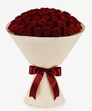Букет 101 Бордовая роза Блэк Бакарра в Тасеево