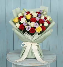 Букет цветов из:  Розы в Тасеево