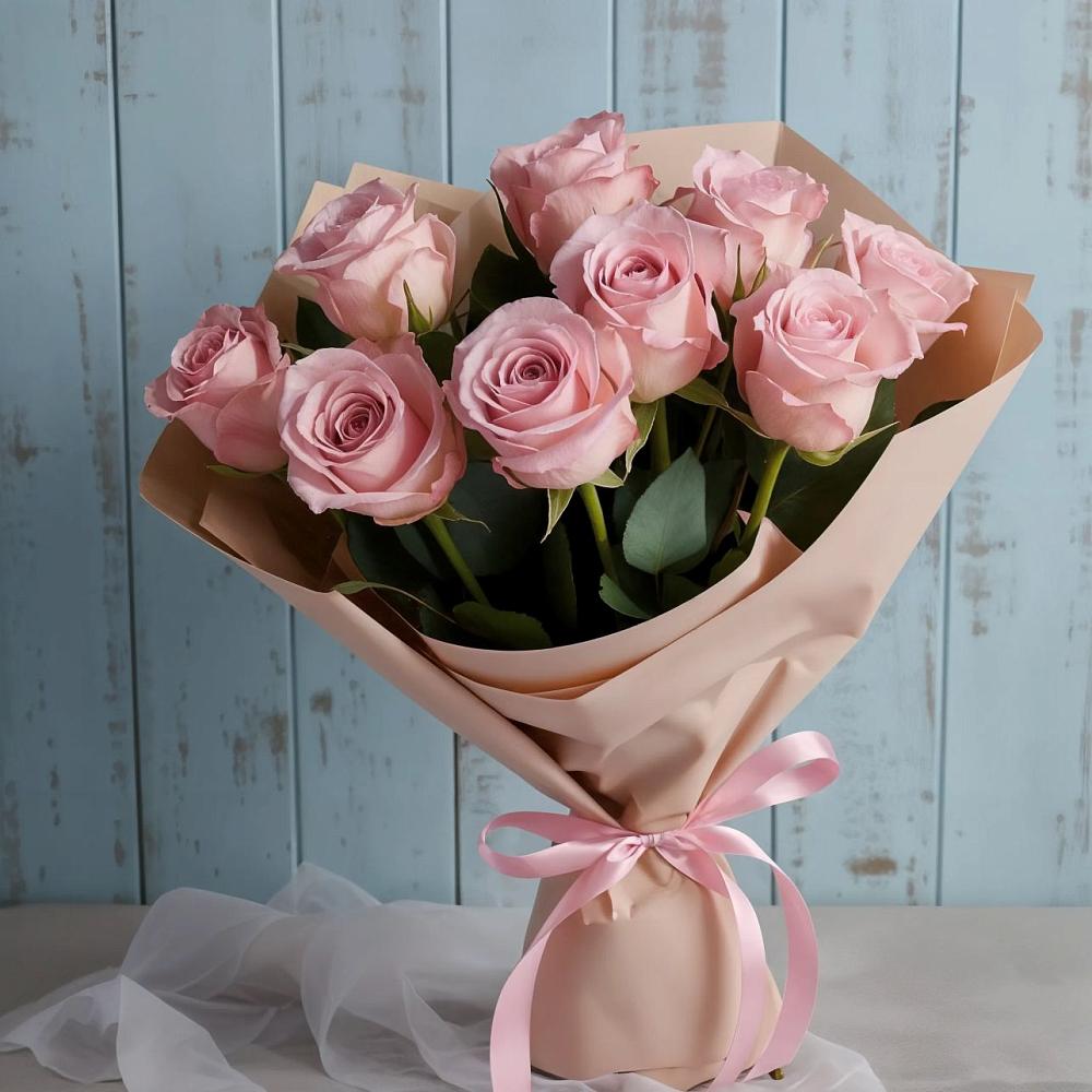 Букет цветов из: Розы в Тасеево