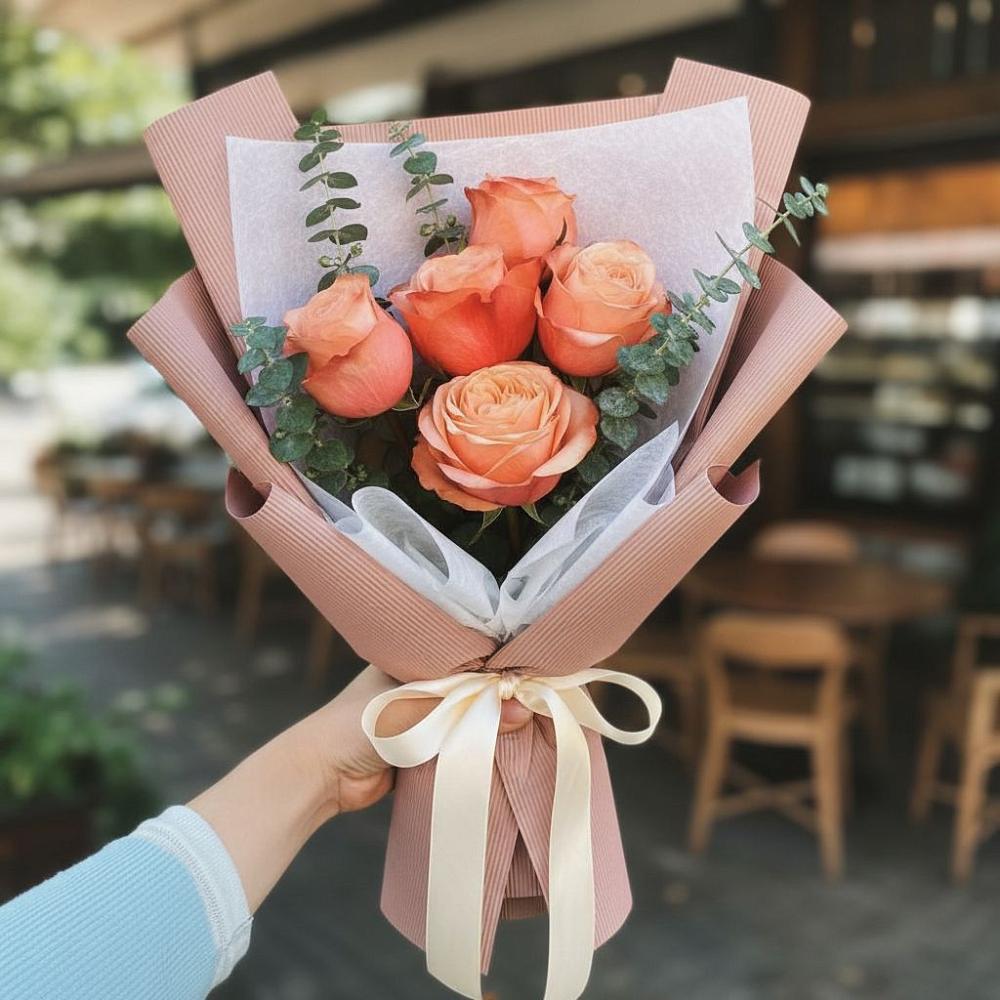 Букет цветов из: Розы в Тасеево