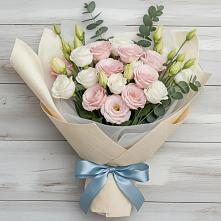 Букет цветов из:  Лизиантусы #REPLACE_PRED# Тасеево