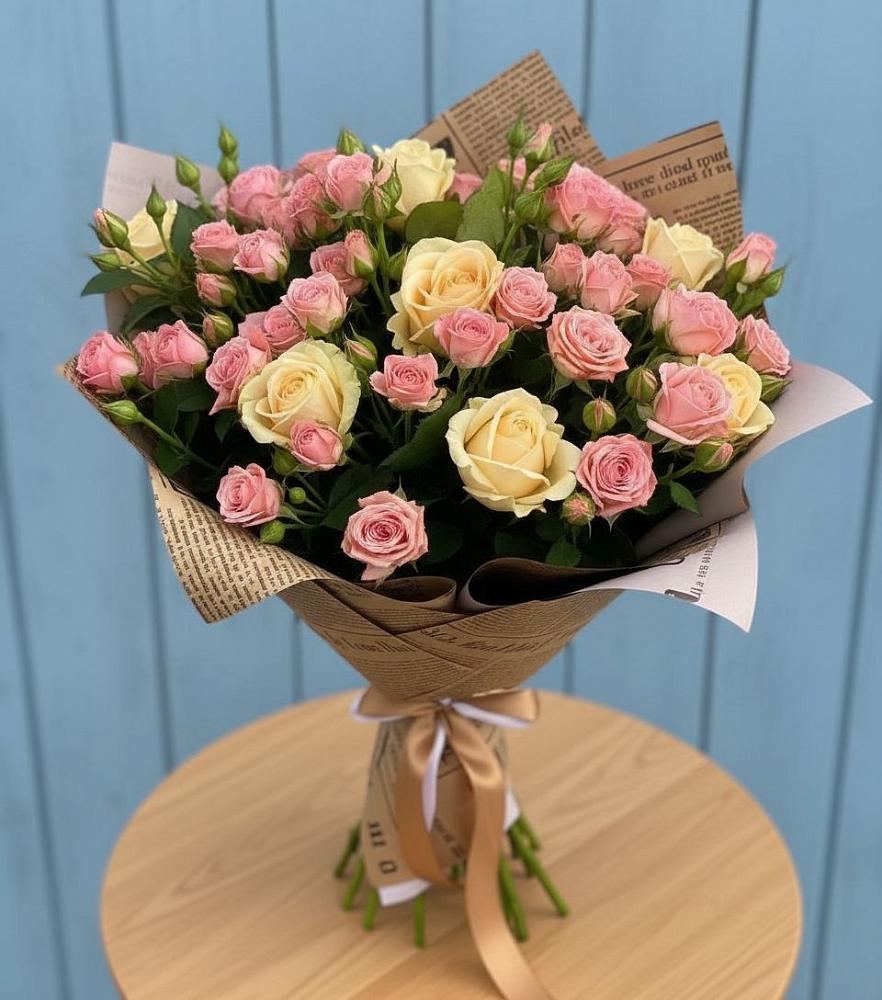 Букет цветов из: Розы в Тасеево