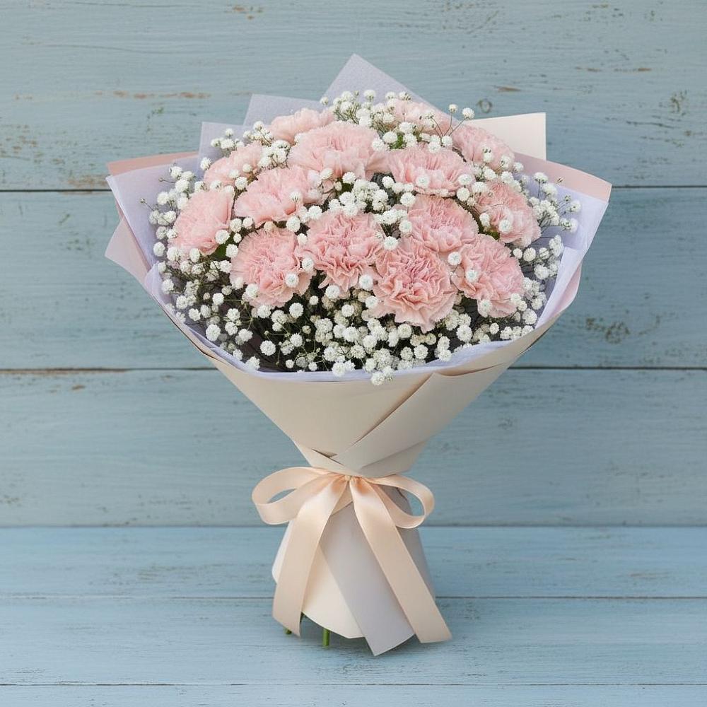 Букет цветов из: Гвоздики в Тасеево