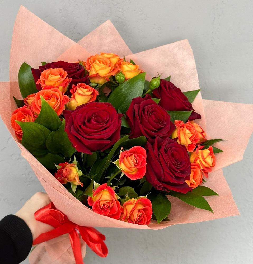 Букет Любовь и восторг в Тасеево