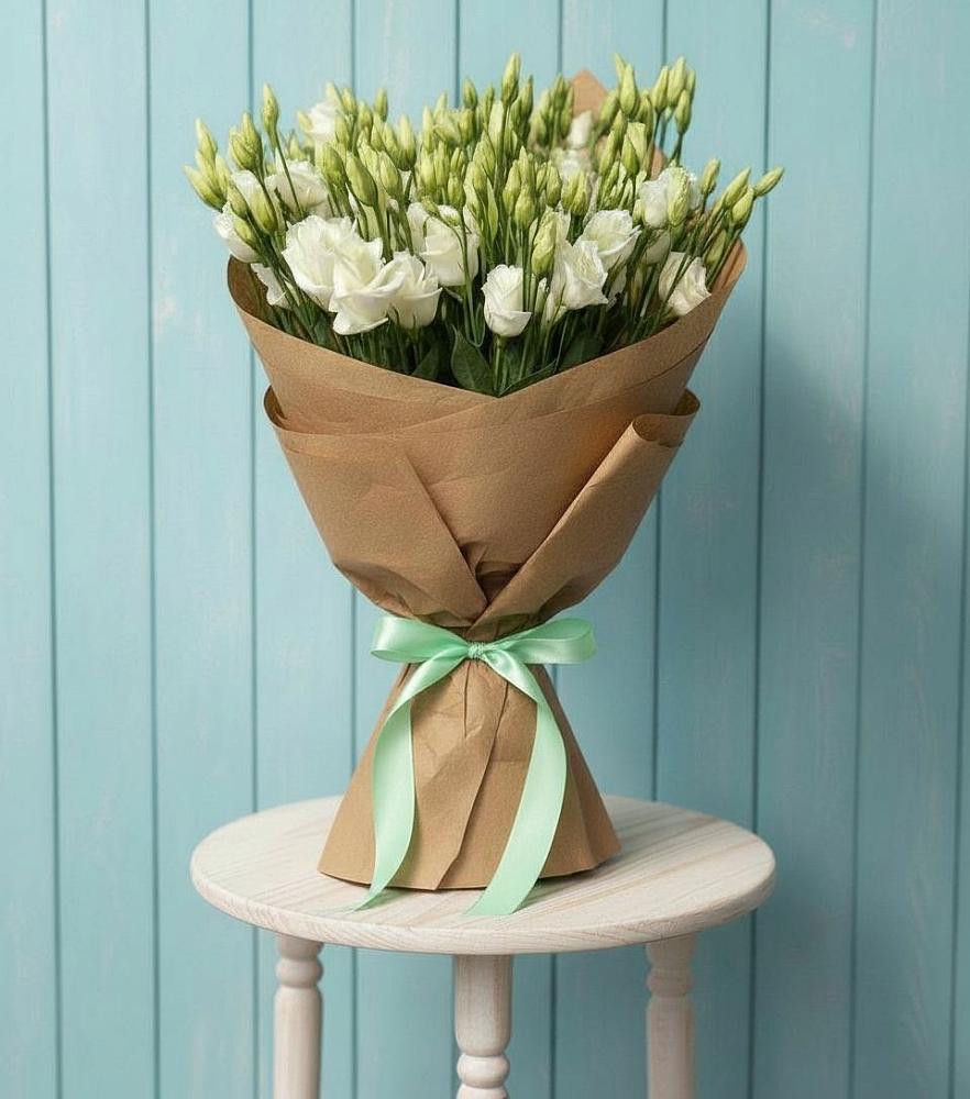 Букет цветов из: Лизиантусы в Тасеево