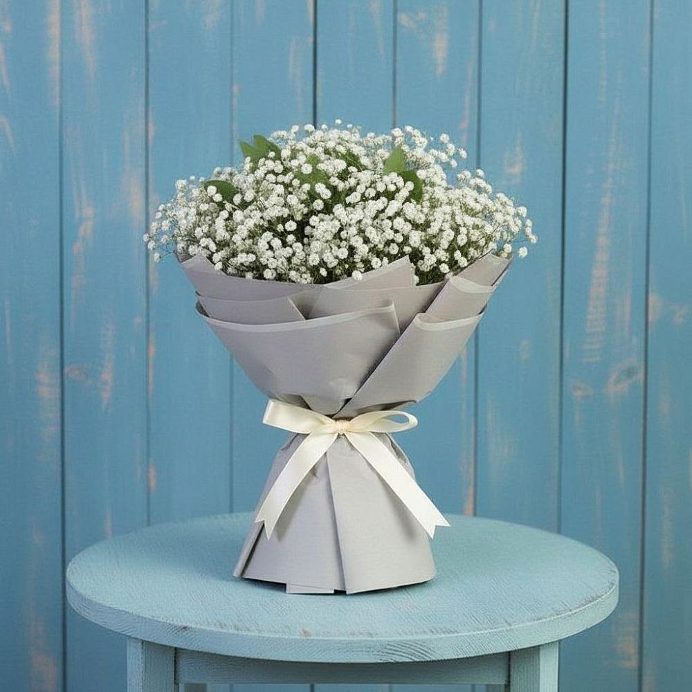 Букет цветов из: Гипсофила в Тасеево