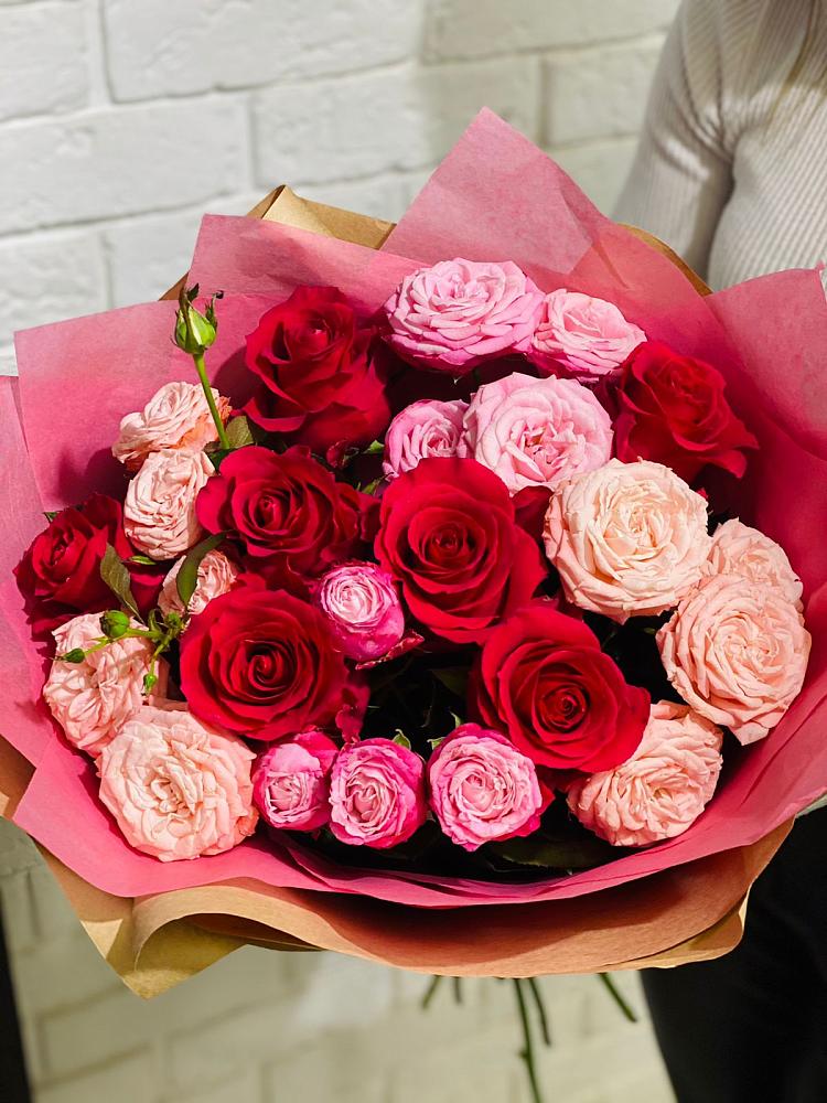 Букет цветов из: Розы в Тасеево