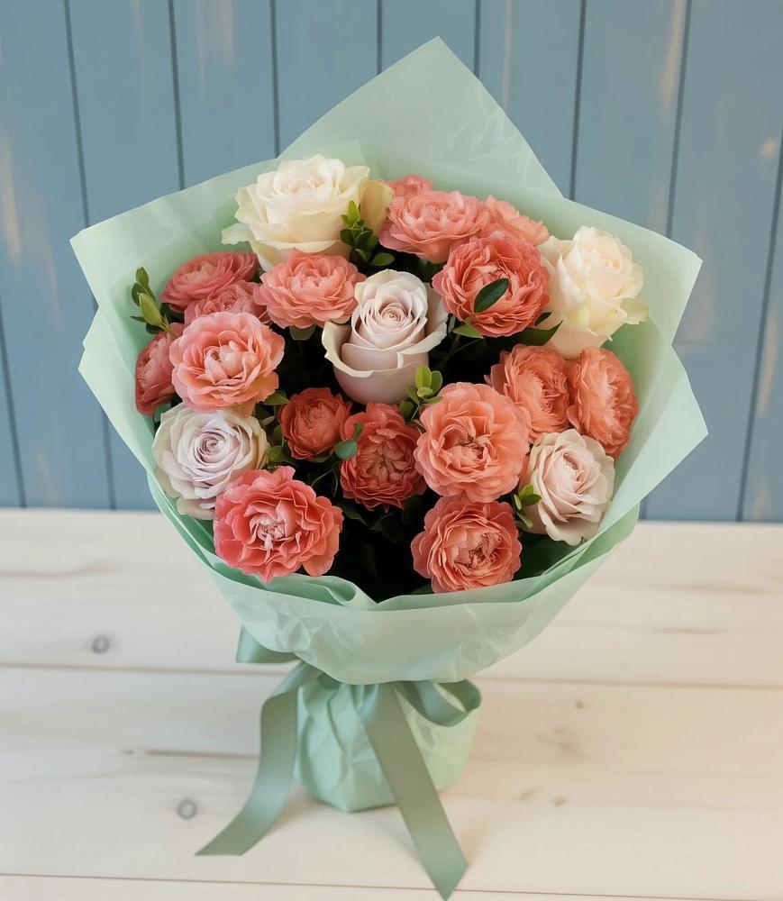 Букет цветов из: Розы в Тасеево