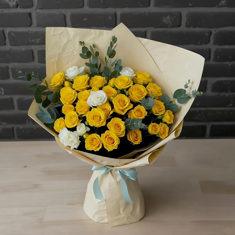 Букет цветов из: Розы в Тасеево