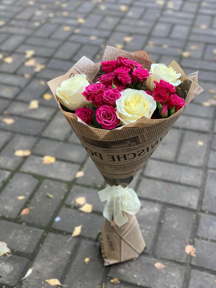 Букет цветов из: Розы в Тасеево