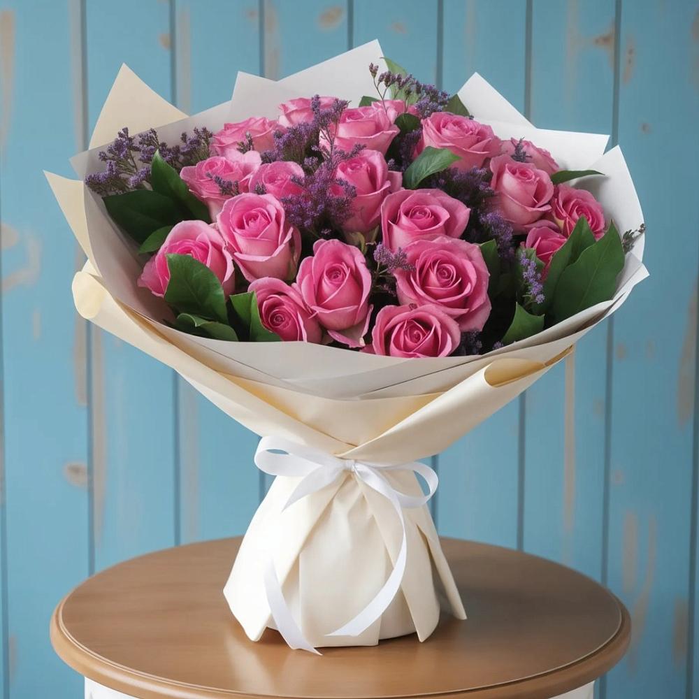 Букет цветов из: Розы в Тасеево