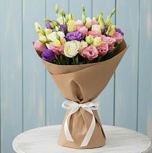 Букет цветов из:  Лизиантусы в Тасеево