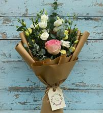 Букет цветов из:  Розы и Лизиантусы #REPLACE_PRED# Тасеево