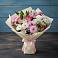 Букет цветов из: Хризантемы, Альстромерии и Розы в Тасеево